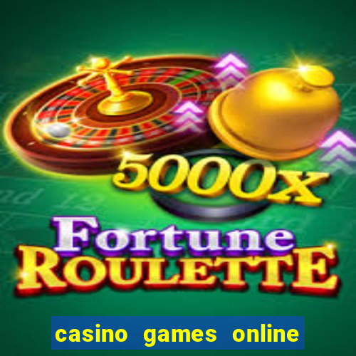 casino games online free play slot