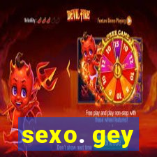 sexo. gey