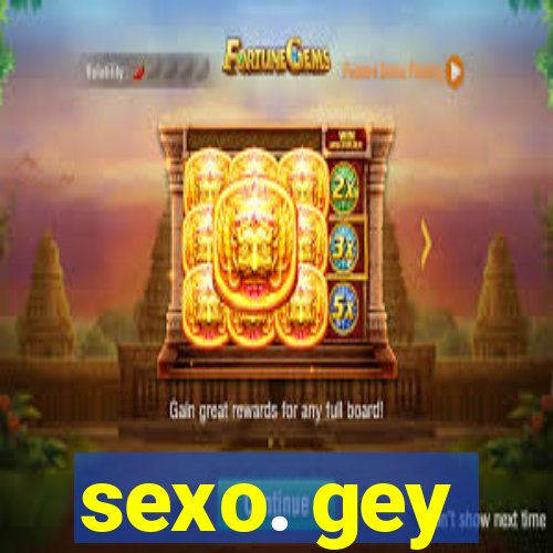 sexo. gey