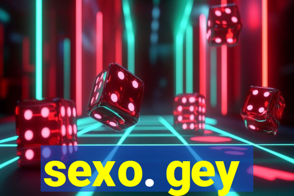 sexo. gey