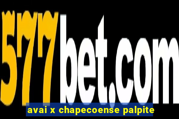 avai x chapecoense palpite