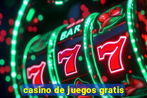 casino de juegos gratis