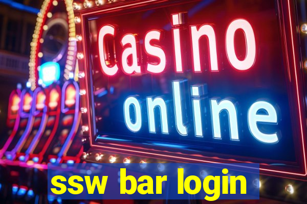 ssw bar login