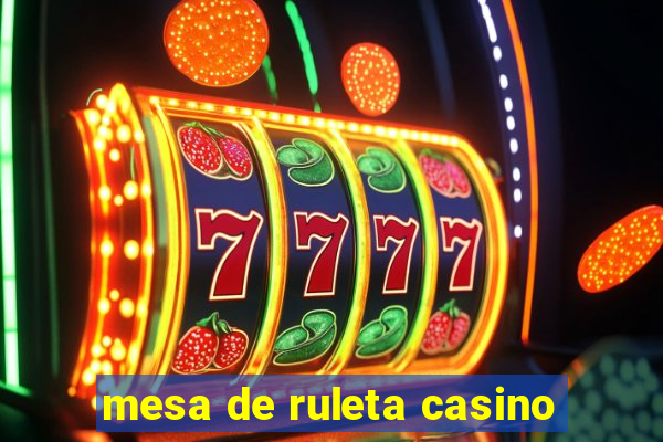 mesa de ruleta casino