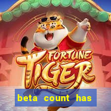 beta count has changed pt br