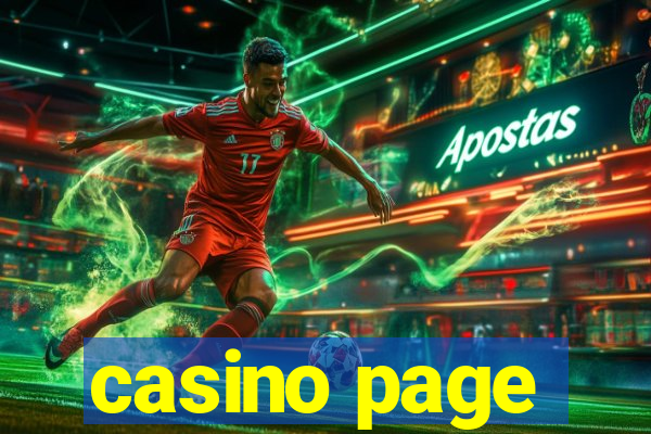 casino page