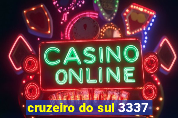 cruzeiro do sul 3337