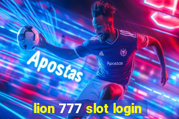 lion 777 slot login