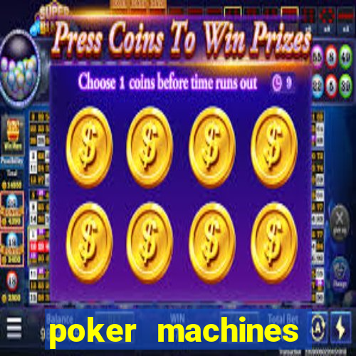 poker machines games free slots