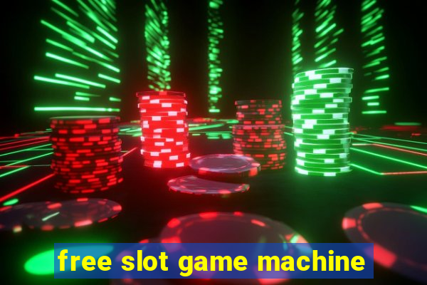 free slot game machine