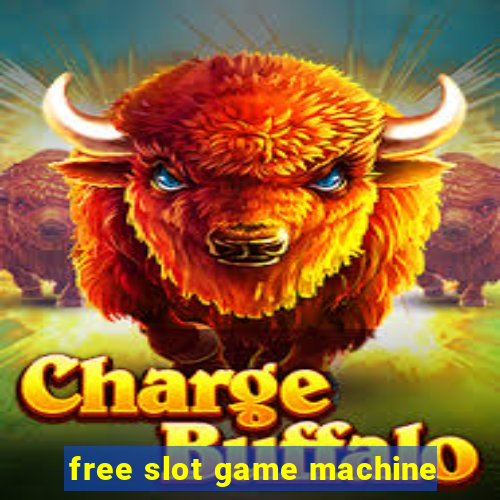 free slot game machine