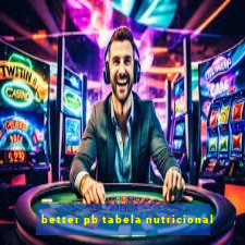 better pb tabela nutricional