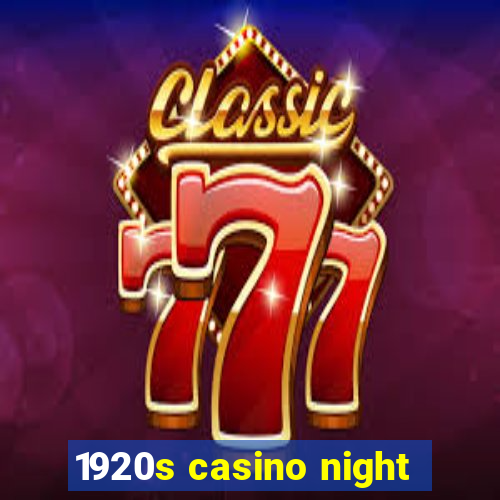 1920s casino night