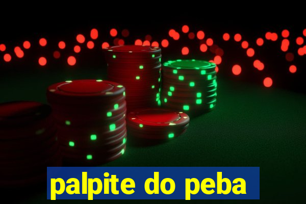 palpite do peba