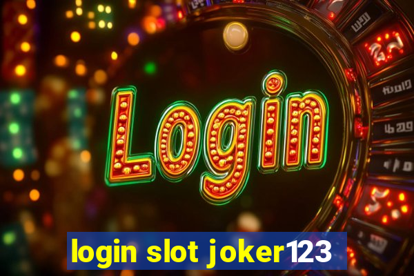 login slot joker123