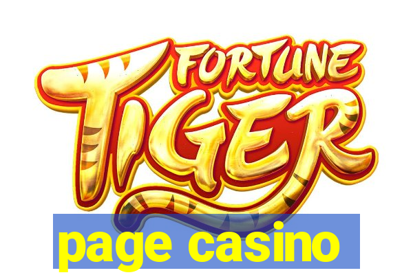 page casino