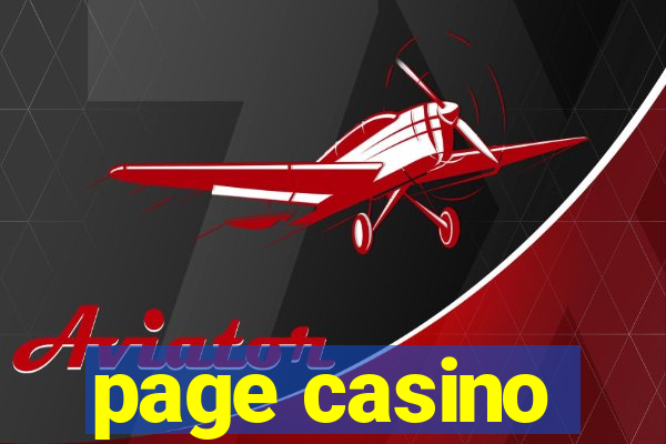 page casino