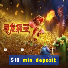 $10 min deposit casino australia