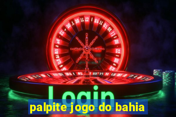 palpite jogo do bahia