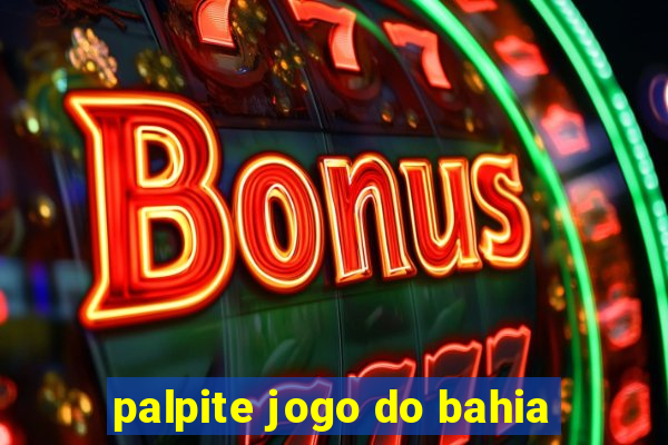 palpite jogo do bahia