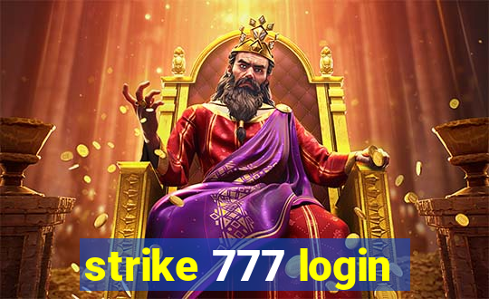 strike 777 login