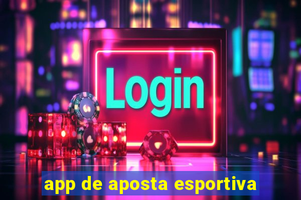 app de aposta esportiva