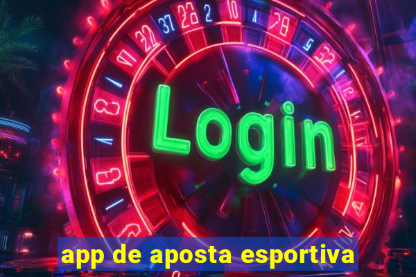 app de aposta esportiva