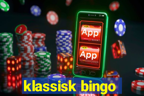 klassisk bingo