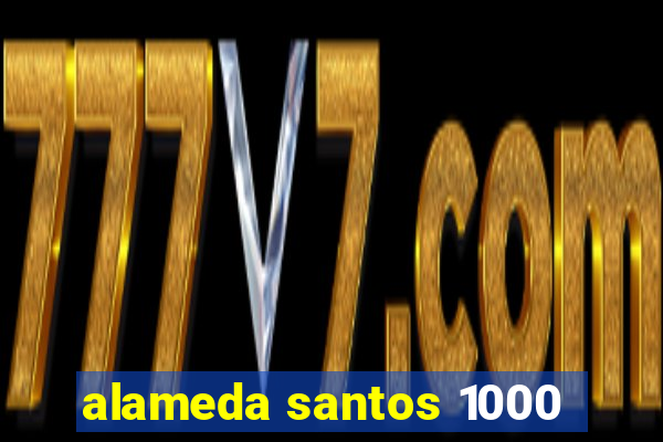 alameda santos 1000