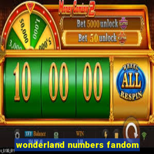 wonderland numbers fandom