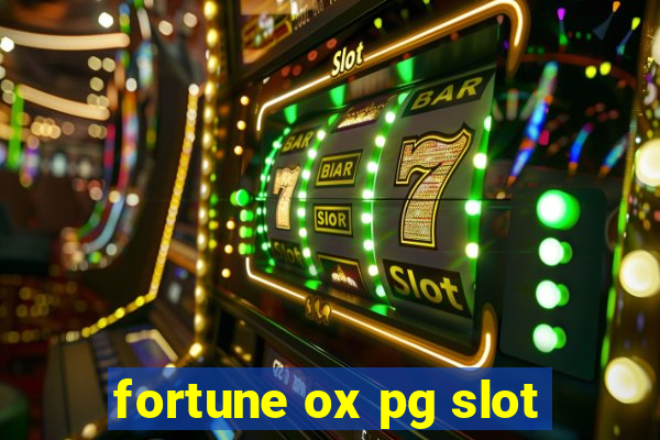 fortune ox pg slot