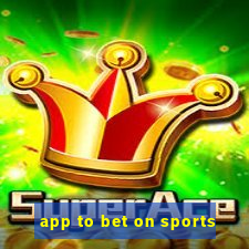 app to bet on sports