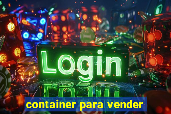 container para vender