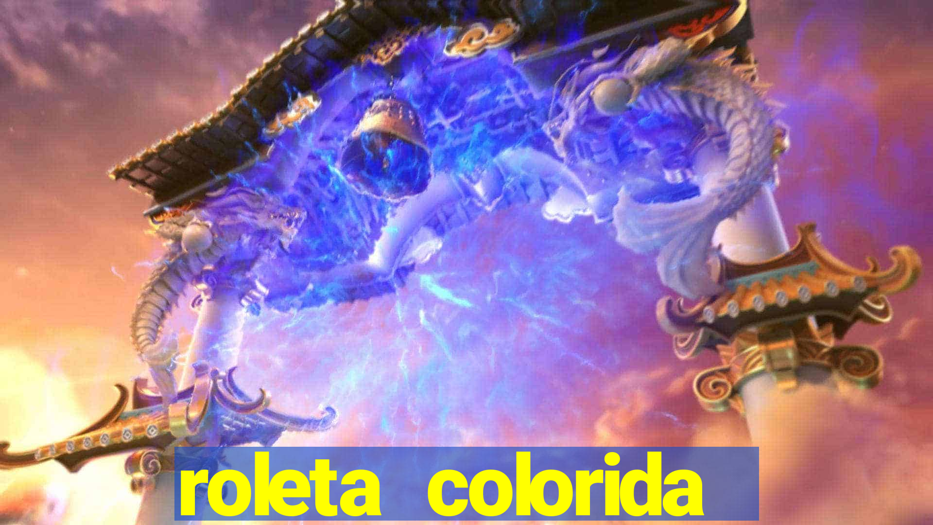 roleta colorida para imprimir