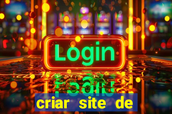 criar site de apostas gratis