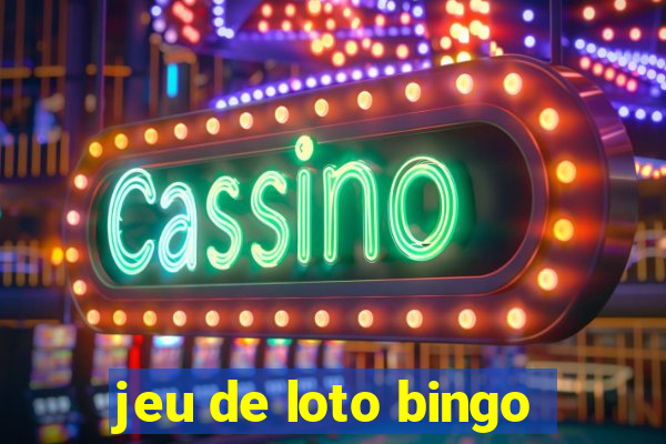 jeu de loto bingo