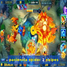 paciencia spider 2 naipes