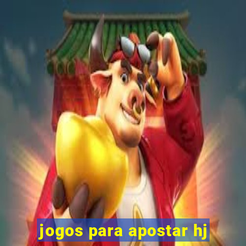 jogos para apostar hj