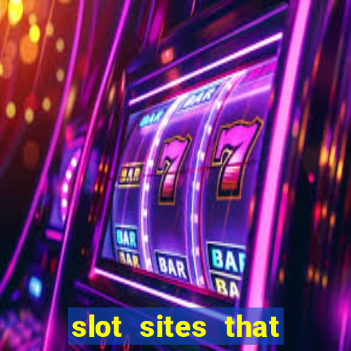 slot sites that accept paypal