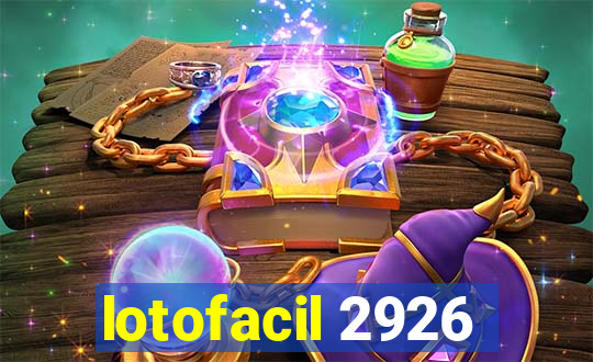 lotofacil 2926