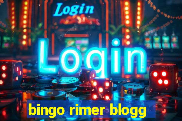 bingo rimer blogg