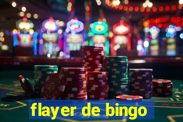 flayer de bingo