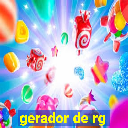 gerador de rg