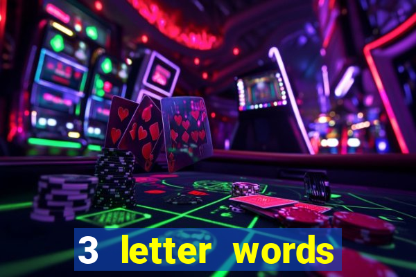 3 letter words from casino