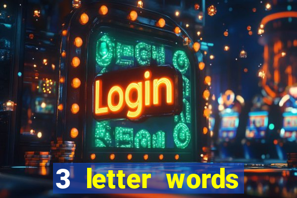 3 letter words from casino