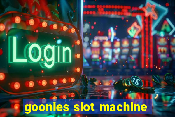 goonies slot machine