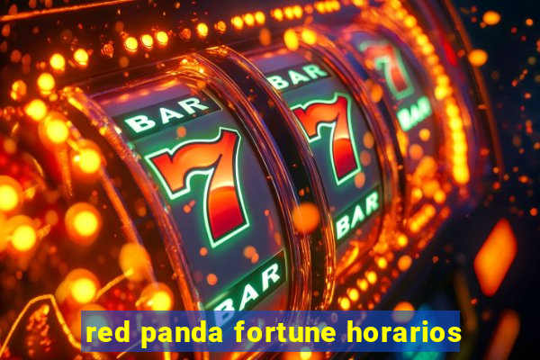 red panda fortune horarios