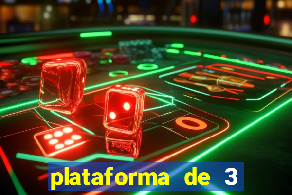 plataforma de 3 reais slots