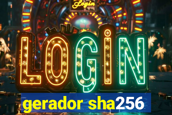 gerador sha256