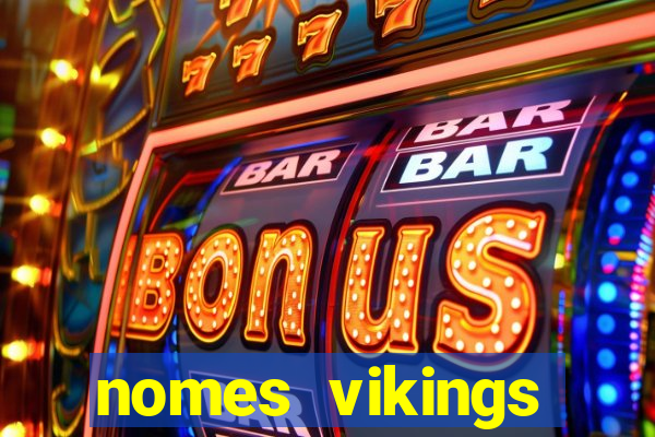 nomes vikings masculinos e significados